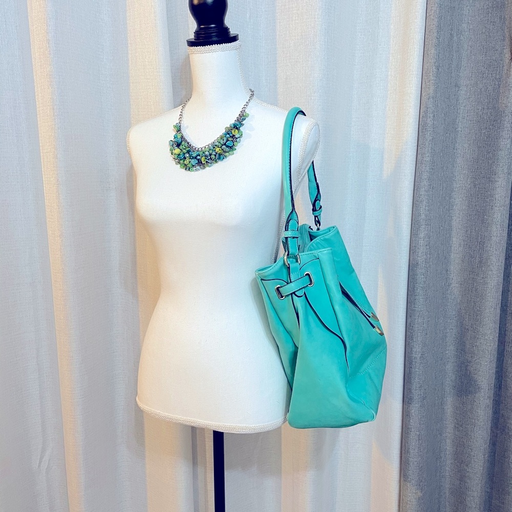 Turquoise Shoulder purse